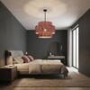 Миниатюра фото подвесная люстра inodesign hiskias pink 43.3550 | 220svet.ru